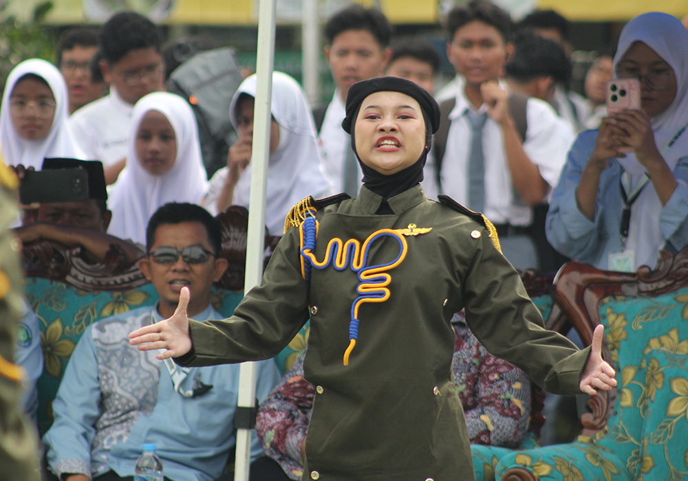Langkah Tegap dan Formasi Presisi Paskibra